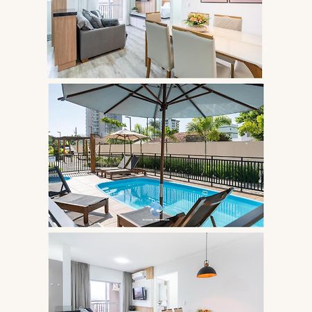 Apartamento 150M Da Praia Com Sacada, Wi-Fi Ar Condicionado, Piscina, Portaria 24H, Playground E Vaga De Garagem Apartment Picarras Bagian luar foto