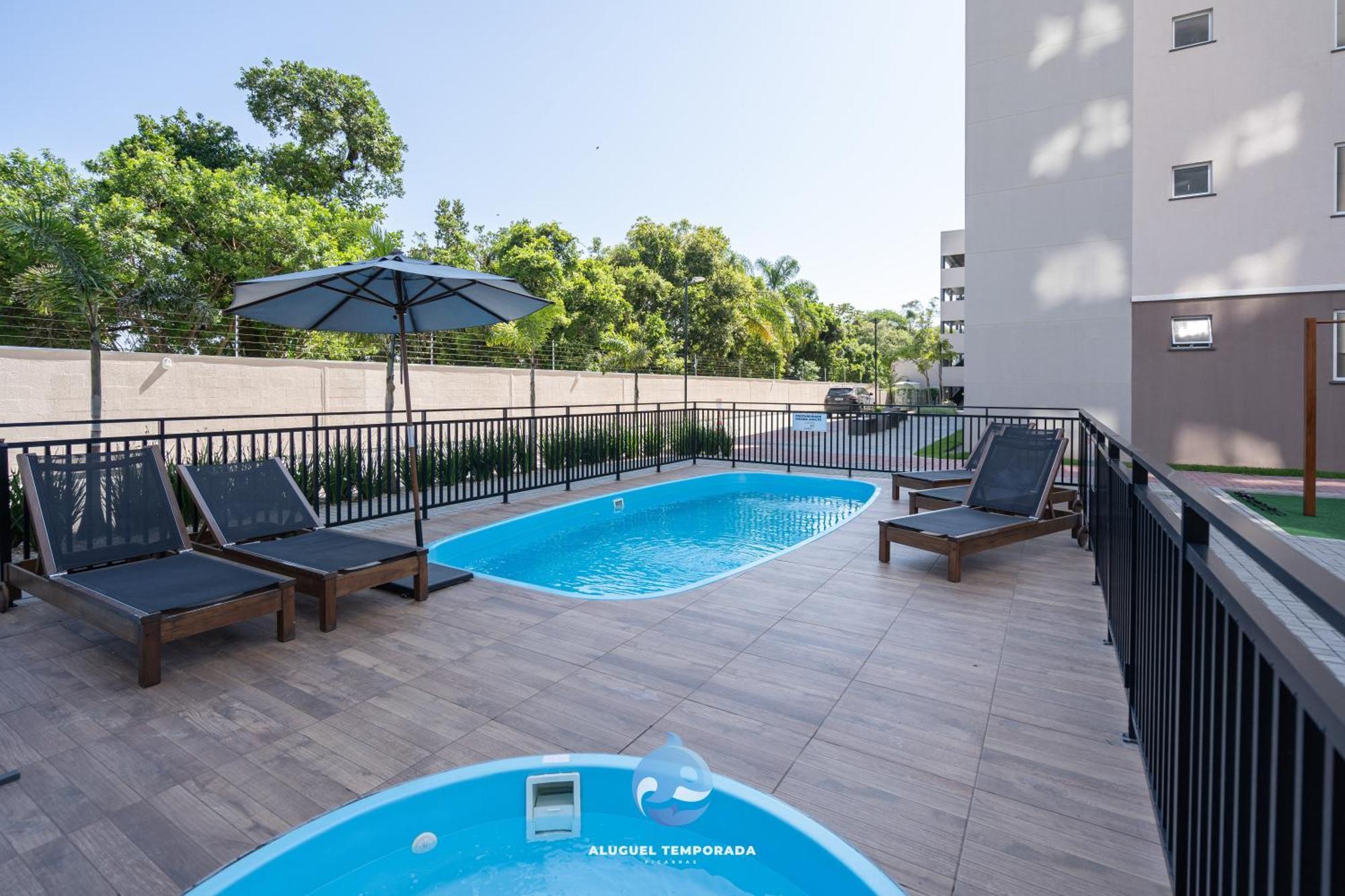 Apartamento 150M Da Praia Com Sacada, Wi-Fi Ar Condicionado, Piscina, Portaria 24H, Playground E Vaga De Garagem Apartment Picarras Bagian luar foto